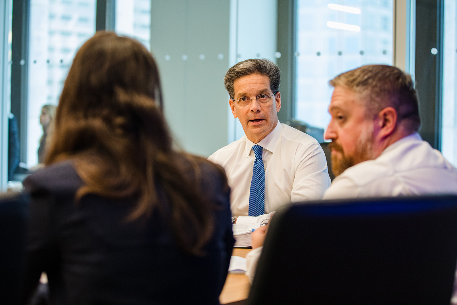 Lawyers in meeting